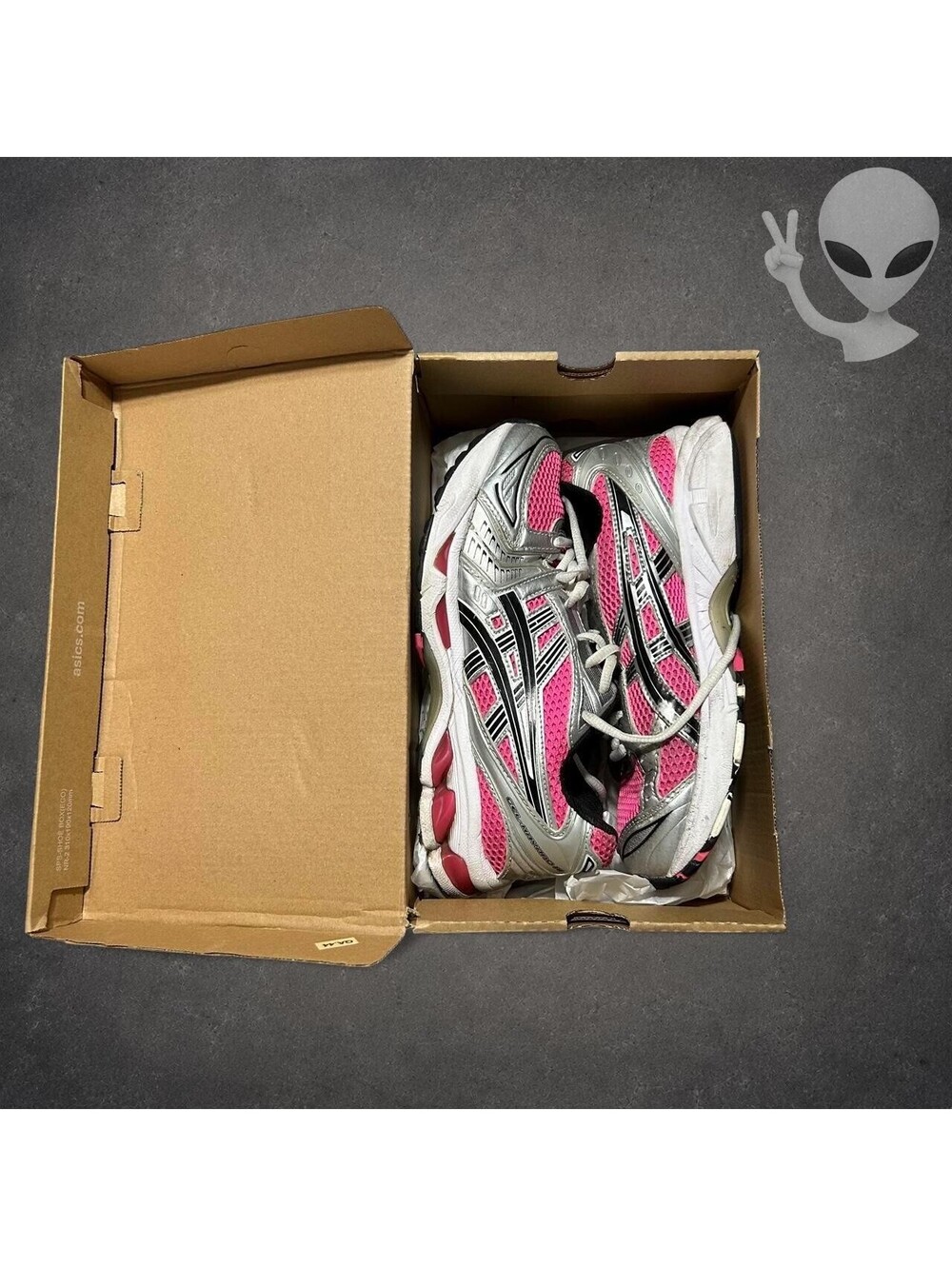 ASICS GEL-Kayano 14 Pink Glow Black Silver Men's US 8 Women's US 9.5